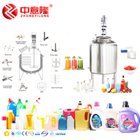 Réservoir de mélange émulsifiant industriel à bas prix d'usine mayonnaise faisant la machine réservoir de mélange de pompe à cisaillement élevé de traitement des aliments
