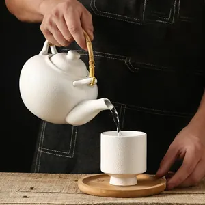 Nhật Bản gốm nến cốc sứ Tea Cup Đen ly cà phê