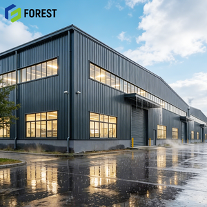 Taller de Estructura de Acero para Tienda Minorista, Almacén, Apartamento - Resistente, Bajo Costo, Tecnología Avanzada, Grado Industrial - Product Image 1