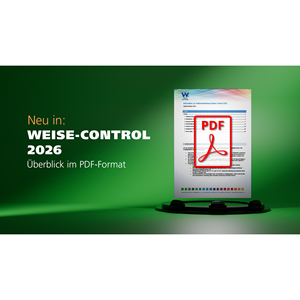 Weise-Control 2026 – HOAI inclusa la registrazione del tempo e il controllo - Product Image 1