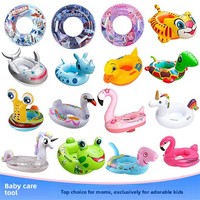 Bouée gonflable tortue mignonne de haute qualité pour bébé, jeu aquatique d'été, anneau de natation gonflable en forme d'animal