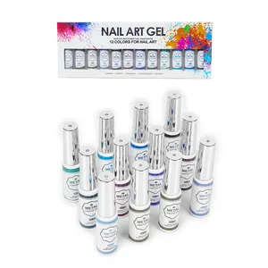 BeiEn Customizable Metallic Liner Gel Polish Colors Spider Drawing Painting UV/LED Gel OEM&ODM For Nail Art Design Well Pigment