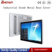 Tablette PC robuste avec écran tactile de 13,3 pouces, de qualité industrielle, avec coque arrière en métal, ordinateur automatisé, panneau de commande PLC J1900