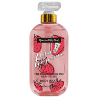 Gel Douche Coco OEM/ODM Parfum Rose Naturel Hydratant Moussant Ingrédients Herbales Rafraîchissants Fraise