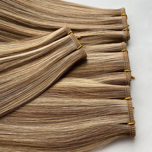 ผมมนุษย์บริสุทธิ์แบบคู่ผมต่อแบบทอทุก<span class=keywords><strong>สี</strong></span>มีให้เลือก - Product Image 3