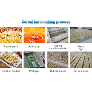 Máquina Automática ORME para Hacer Barras Energéticas de Chocolate, Extrusora de Barras de Cereales, Nueces y Proteínas, Línea de Producción Pequeña - Product Image 3
