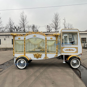 Cercueil funéraire électrique blanc et noir de qualité supérieure, chariot funéraire, fournisseur de cercueils, cercueil à vendre - Product Image 4