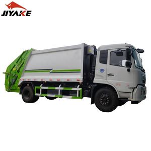 Sıcak satış 6-10 ton yük kapasitesi küçük çöp kamyonu 98% sıkıştırma oranı 300km + günlük aralığı düşük fiyat çimento kamyonları - Product Image 1