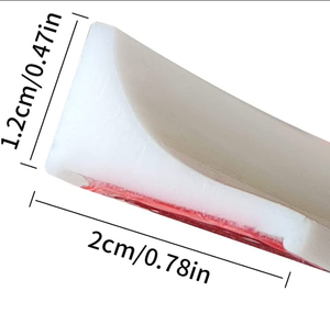 Barra <span class=keywords><strong>de</strong></span> goma <span class=keywords><strong>de</strong></span> silicona impermeable con presa <span class=keywords><strong>de</strong></span> retención <span class=keywords><strong>de</strong></span> agua para baño en forma <span class=keywords><strong>de</strong></span> T/L, tira <span class=keywords><strong>de</strong></span> barrera <span class=keywords><strong>de</strong></span> inundación autoadhesiva <span class=keywords><strong>de</strong></span> separación seca y húmeda - Product Image 5