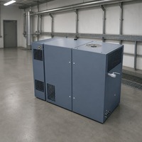 Compresseur d'air industriel Atlas Copco ZT 22 VSD à cabine fermée, compresseur emballé pour la vente en gros