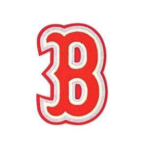 Patch de broderie lettre B vestes et chemises à coudre - Product Image 5