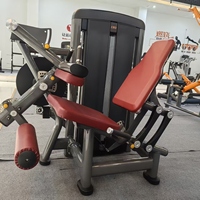 Machine d'entraînement réglable pour les jambes, pour exercices de flexion et extension des jambes, à charge par poulies, équipement de gym