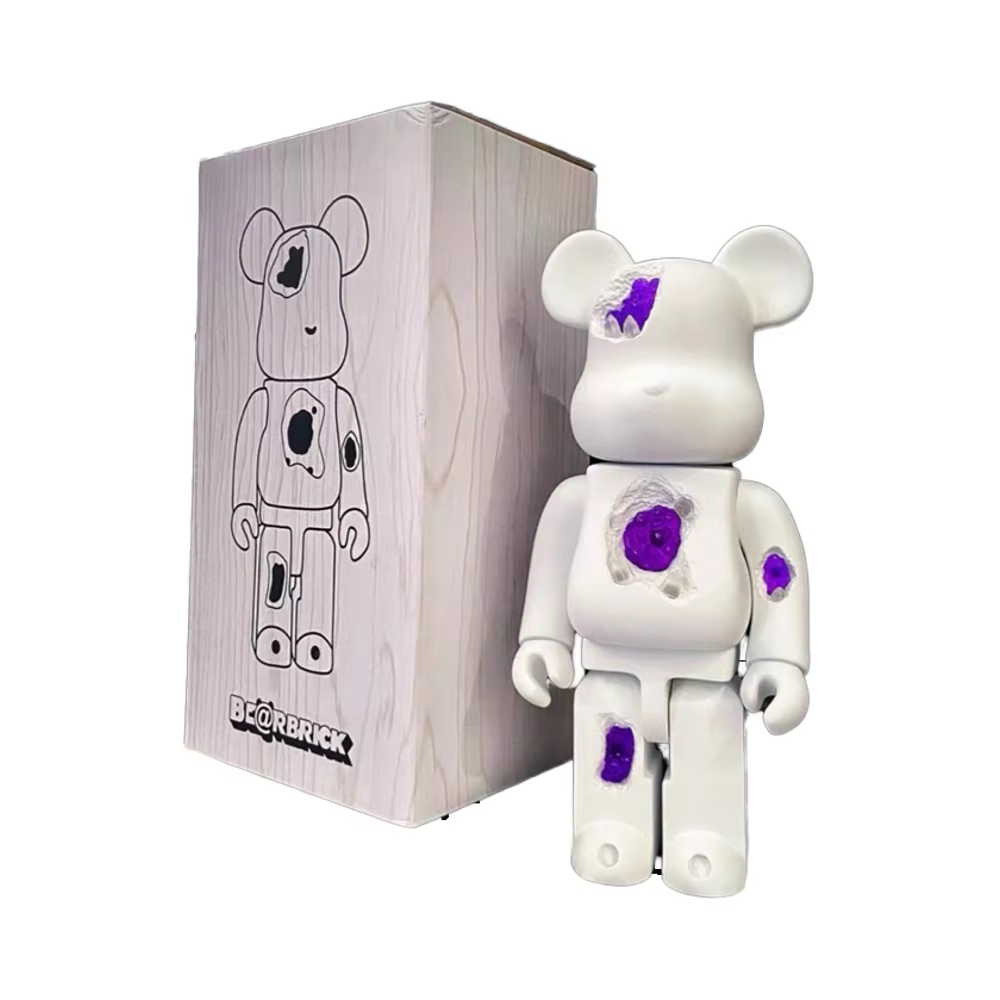 be@rbrick ミスティ 400% Crystal Bear Bearbrick Figure 400% - Trendy Home Decor