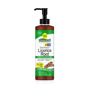 Marque privée Crème lotion organique à la réglisse Parfum hydratant durable Lotion pour le corps Éclaircissant le teint - Product Image 1