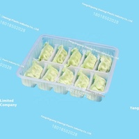 Approvisionnement direct d'usine recyclable transparent PET PP PVC PS plateau d'emballage en plastique 24/32 pièces plateau blister pour les aliments au chocolat