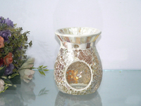 Mini MOP Perlmutt Ölbrenner Real Shell Glas halter Aromatische Öle Düfte Ramadan Lavendel Pine Candy Mint Nelke