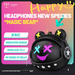 Auricolari Semi In-Ear con ENC per Chiamate ONIKUMA TX603, Auricolari con Cancellazione del Rumore, Latenza Ultra Bassa, Auricolari Wireless Veri Personalizzabili, Batteria da 300mAh - Product Image 3