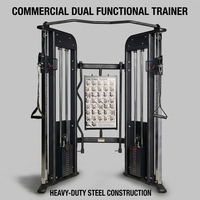 Système d'entraînement de fitness Evolve Dual Multi Functional Trainer Station de machine à câble