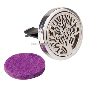 Grosir parfum aromaterapi Universal baja tahan karat Diffuser minyak esensial mobil untuk klip ventilasi - Product Image 6