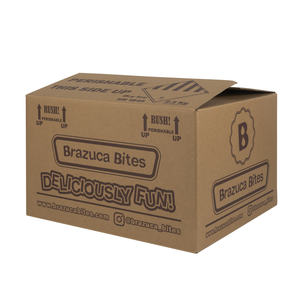 Boîte d'expédition isolée thermiquement pour aliments congelés Carton d'emballage isolé en polystyrène glacière avec boîte extérieure brune - Product Image 3