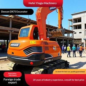 Nouvelle pelle mécanique de construction Jiucheng DX75DH60 pour l'exportation, livraison complète, pelle moyenne - Product Image 5