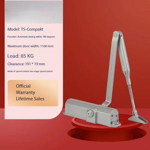 Ferme-<span class=keywords><strong>porte</strong></span> tampon hydraulique TS-C 85kg <span class=keywords><strong>fermeture</strong></span> <span class=keywords><strong>automatique</strong></span> pour portes d'entrée avant <span class=keywords><strong>système</strong></span> coulissant pour hôtels usage industriel extérieur - Product Image 1