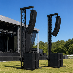 Aluminum Alloy Modular Truss Display <b>Speaker</b> <b>Stand</b> 200kg Load Capacity Foldable Portable Quick Install for Exhibitions - Product Image 1