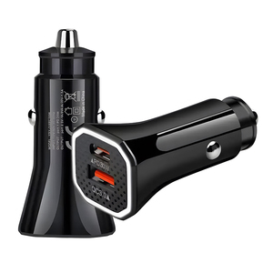 2024 nouvel <span class=keywords><strong>adaptateur</strong></span> de chargeur de voiture rapide 38W Pd <span class=keywords><strong>20w</strong></span> Qc3.0 double <span class=keywords><strong>USB</strong></span> type <span class=keywords><strong>C</strong></span> de haute qualité pour les téléphones mobiles <span class=keywords><strong>Apple</strong></span> Samsung Huawei - Product Image 2