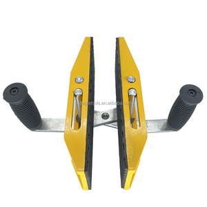 Abrazadera de transporte de doble mano de alto rendimiento Abrazadera de elevación forrada de goma <span class=keywords><strong>para</strong></span> vidrio de azulejo de porcelana de mármol - Product Image 3