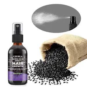 角蛋白头发治疗Anit损失人参喷雾产品非洲黑色头发浓密头发护理喷雾