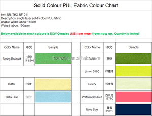 <span class=keywords><strong>Tissu</strong></span> <span class=keywords><strong>PUL</strong></span> écologique, imperméable, respirant et hydrofuge de qualité <span class=keywords><strong>alimentaire</strong></span>, en vente - Product Image 5