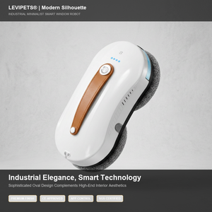 <span class=keywords><strong>Robot</strong></span> <span class=keywords><strong>de</strong></span> nettoyage <span class=keywords><strong>de</strong></span> vitres intelligent Tuya avec application à distance, Wi-Fi, aspiration par microfibres, double pulvérisation, planification intelligente, tampons <span class=keywords><strong>de</strong></span> nettoyage puissants, 3 modes - Product Image 4