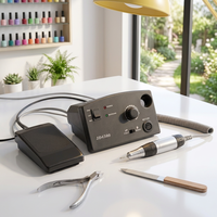 Vente en gros - Machine à ongles électrique en plastique JD4500 DC12V 35W 30000RPM avec prise US/EU, populaire pour le ponçage des ongles
