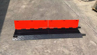 Protector de eventos al aire libre/Protector de cable de goma Rampa de cable 1/2 / 3/4 / 5 CANALES