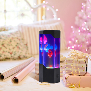 Modern Kids Led Night Lights Children Gift Kid Decor Light <strong>Jellyfish</strong> <strong>lava</strong> Water Fantasy Fish <strong>Lamp</strong> - Product Image 4