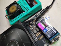 Descuentos Bitaxe NerdQaxe + 2,5 T 50W ASIC Miner Bitcoin Home Miner BM1368 Chip de código abierto Máquina de lotería más silenciosa con ventilador