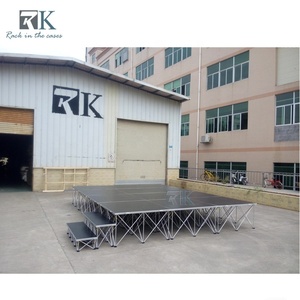Quick Install Spider Riser Stage Platform 4ft*4ft Wooden Platform Aluminum Riser - Product Image 4