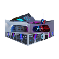 Machine de jeu VR d'arcade virtuelle pour 4 à 20 joueurs, pour jeux d'entreprise Leke VR et divertissement Steam