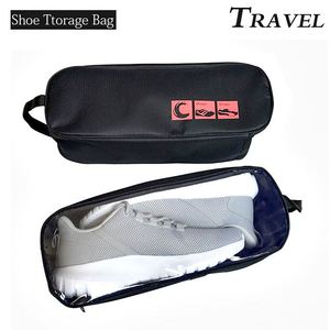 Sac de voyage personnalisé en tissu Oxford 600D pour chaussures, organiseur de chaussures de sport à fermeture éclair, sac de rangement décontracté pour chaussures - Product Image 3