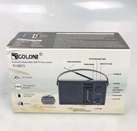 GOLON R10BTS Am Fm Sw Radio Portable Monde Récepteur 11 Bande Mp3 Jouer Dab Vieux Rétro Boombox Radio