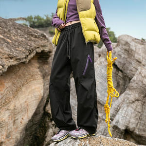 Pantaloni da Lavoro Impermeabili, Idrorepellenti, Antivento, con Cerniera e Tasche Funzionali Cargo, per Attività all'Aperto, Montagna, Pesca e Campeggio - Product Image 4