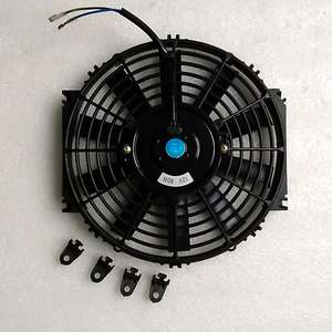 저렴한 10In 12V 80w 냉장고 콘덴서 팬 모터 축 방향 팬 - Product Image 4