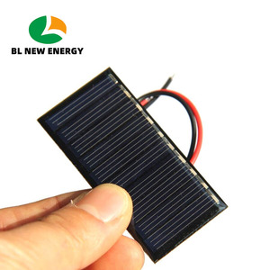 Mini 5V 50ma Zonnepaneel Met Lijn Zonne-Energie Druppelplaat Voor Lader 3.6V Batterij 60X30Mm Zonnecellen - Product Image 1