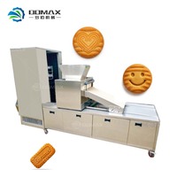 Machine de formage de biscuits de forme spéciale de moulage rotatif de bonne performance, machine à biscuits pour biscuits au beurre de noix
