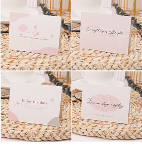 Tarjetas de Agradecimiento en Forma de Arco, Tarjetas de Agradecimiento para Negocios, Tarjetas de Agradecimiento Personalizadas, Tarjetas de Agradecimiento Pequeñas para Marcas de Ropa de Lujo - Product Image 5