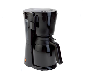 Machine à café <span class=keywords><strong>électrique</strong></span> de haute qualité, capacité de 1 L, pour usage familial, compatible <span class=keywords><strong>avec</strong></span> <span class=keywords><strong>filtre</strong></span> <span class=keywords><strong>permanent</strong></span> ou <span class=keywords><strong>filtre</strong></span> en papier 1*4, en noir - Product Image 1