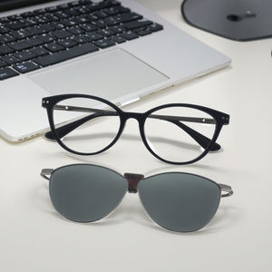 Venta caliente marco último diseño elegante anteojos ópticos para mujeres gafas para mujeres lectura vibrante Chic gafas ovaladas - Product Image 5