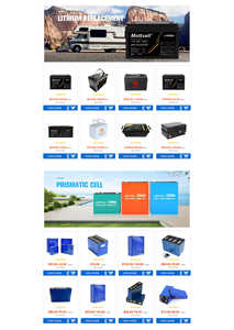 Baterai Penyimpanan Energi LiFePO4 12.8V 50Ah Lithium Iron Phosphate dengan Troli Mobil Baterai Lithium LiFePO4 - Product Image 6