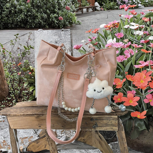 <span class=keywords><strong>Sac</strong></span> à chaîne à grande capacité décontracté, nouveau <span class=keywords><strong>sac</strong></span> d'étudiant, <span class=keywords><strong>sac</strong></span> <span class=keywords><strong>de</strong></span> <span class=keywords><strong>classe</strong></span>, <span class=keywords><strong>sac</strong></span> à main tendance pour les trajets quotidiens, <span class=keywords><strong>sac</strong></span> fourre-tout imperméable en PU à deux bretelles - Product Image 3