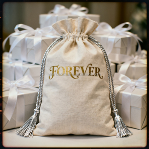 Vente en gros de sac à cordon en coton sac à poussière en toile de coton naturel blanc <span class=keywords><strong>beige</strong></span> noir rose - Product Image 6
